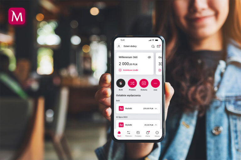 Panic Button. Przycisk bezpieczeństwa w aplikacji Banku Millennium